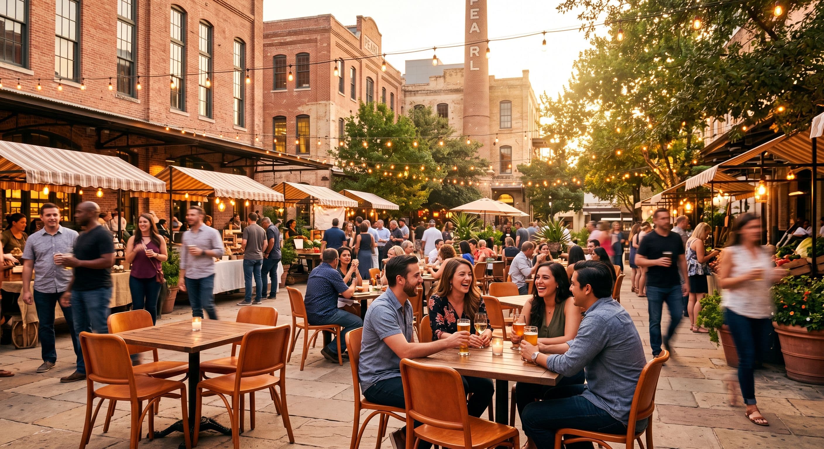 Night Markets & Live Courtyards at The Historic Pearl