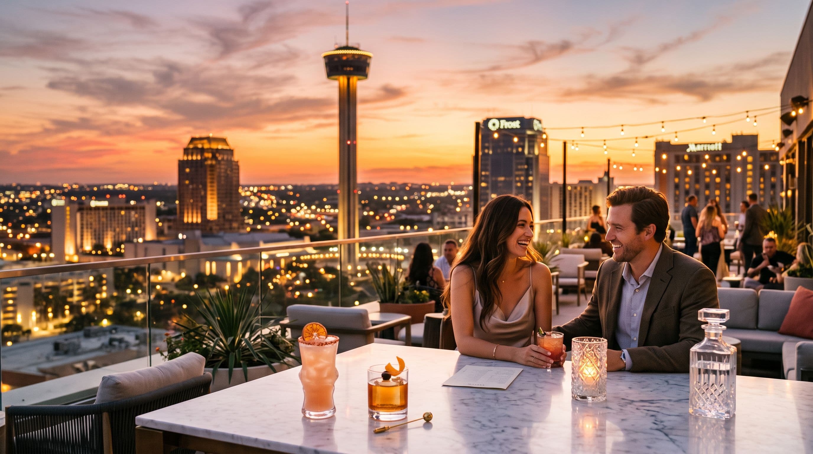 San Antonio’s Best Rooftop Bars for Golden Hour