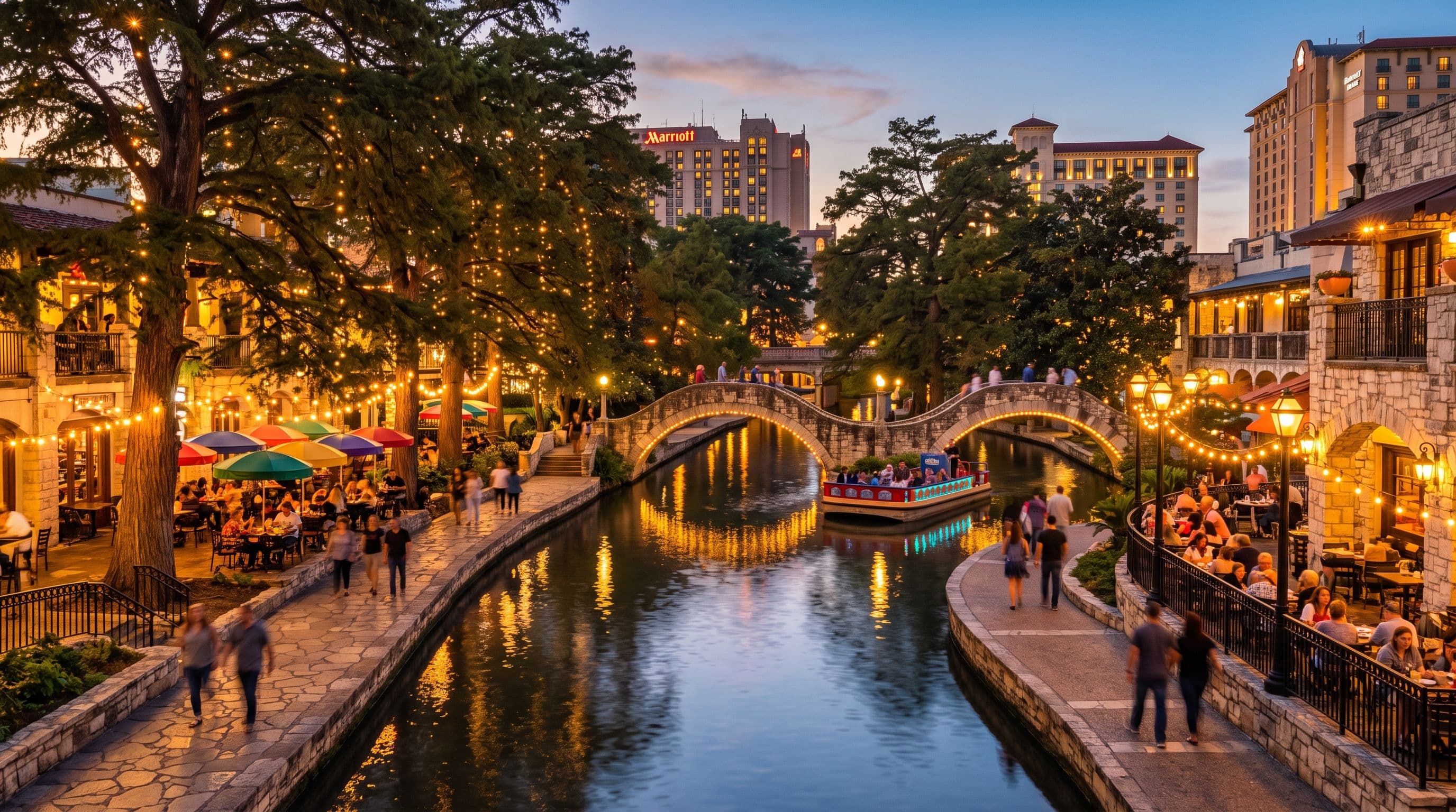 The Ultimate Evening Along the Historic River Walk
