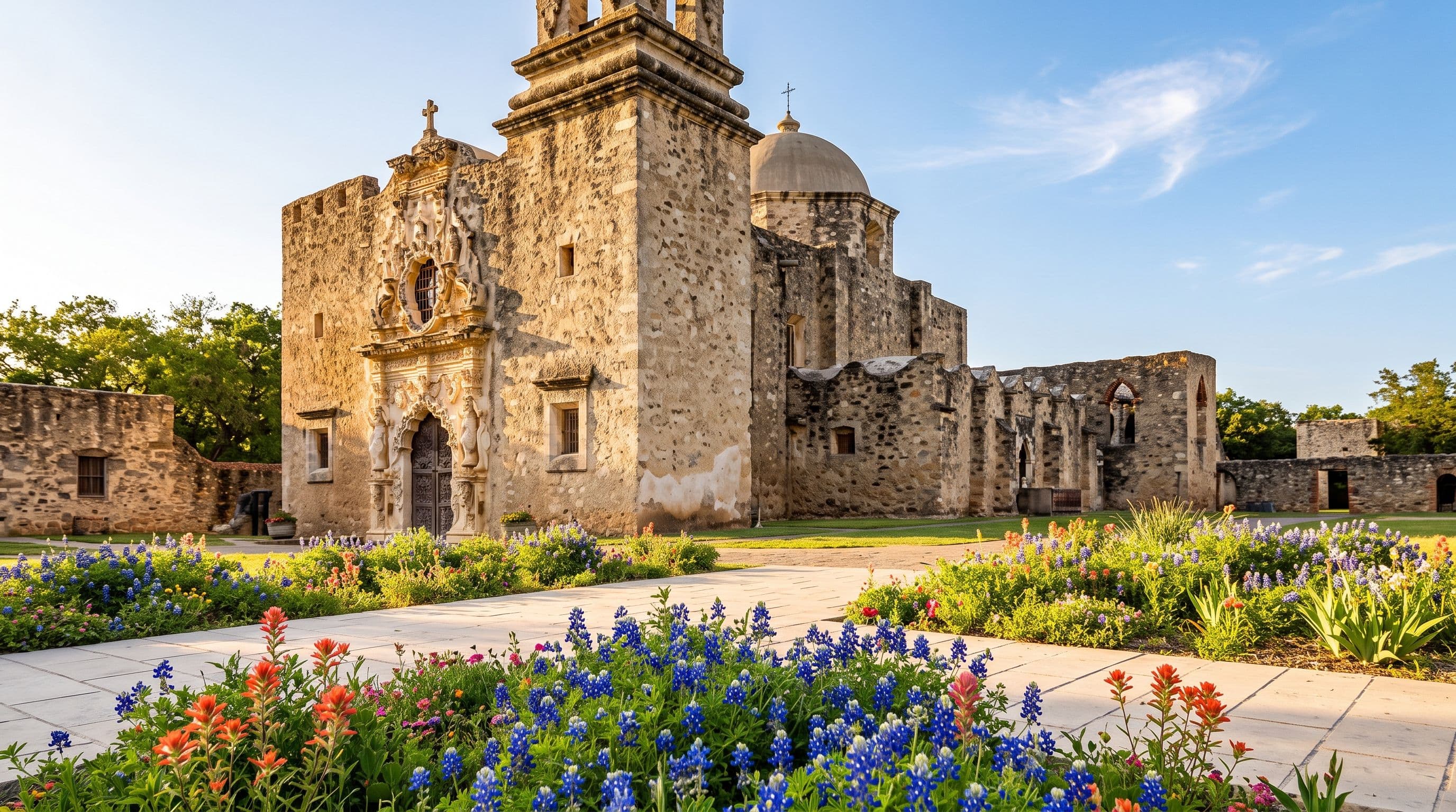 2 Iconic Historic Missions Beyond the Alamo