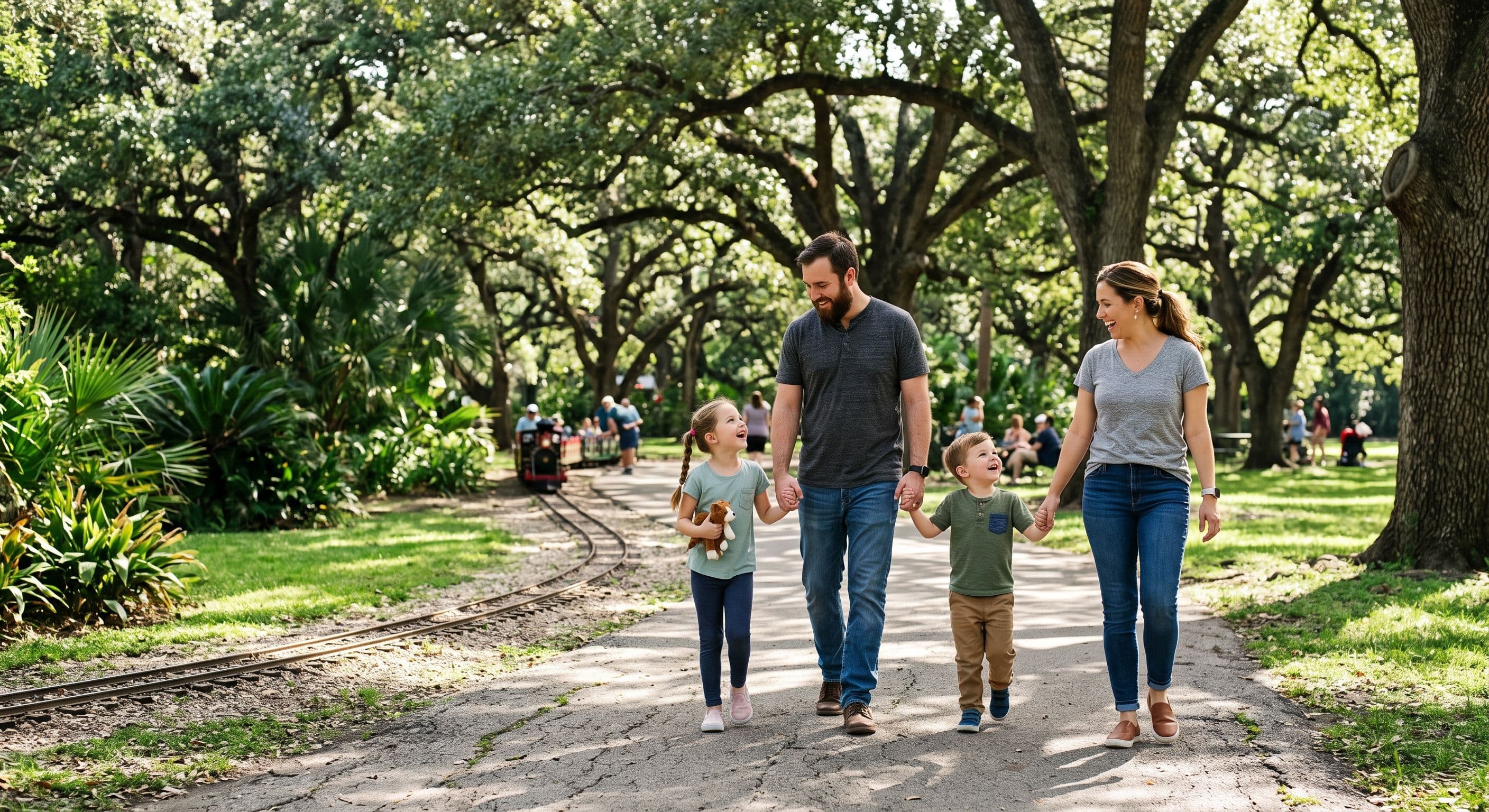 Family Adventure Day: San Antonio Zoo & Brackenridge Park